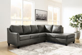 Hoover Furniture Outlet - Ashley Furniture - Valderno 2-Piece Sectional with Chaise - LAF 2-Piece Sectional with Chaise - 47804S1